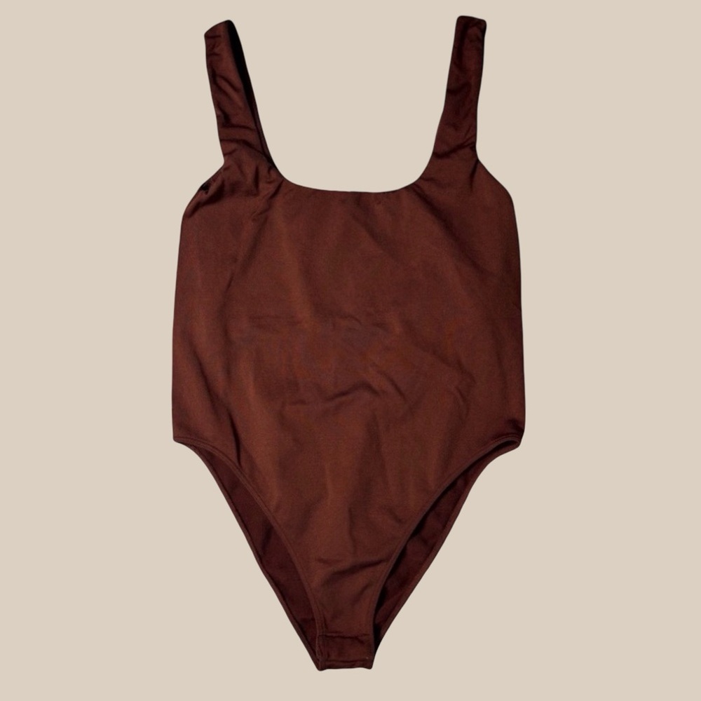 a new day Women’s Rust Colored Bodysuit Size X Small